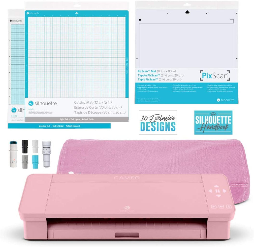 Silhouette Cameo 4 - Pink Ultimate Accessories Bundle – Mimic Brands